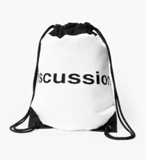 discussion Drawstring Bag