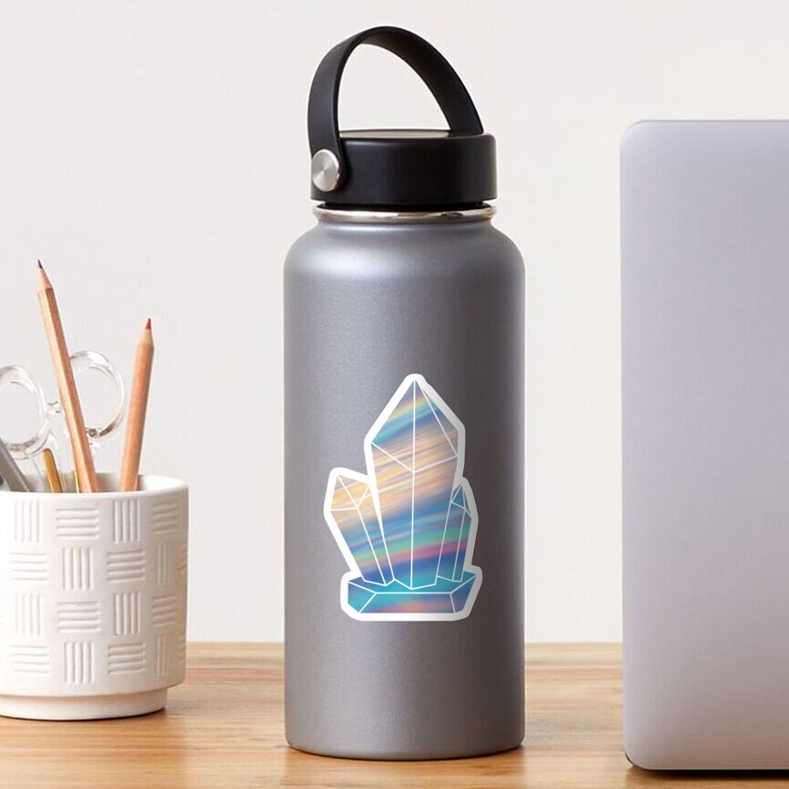 Iridescent Crystal Sticker