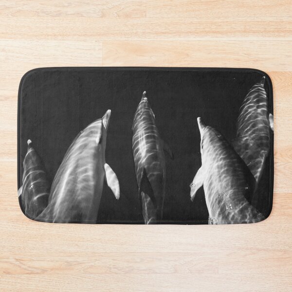 Item preview, Black and white dolphins designed and sold by Chloé Yzoard.