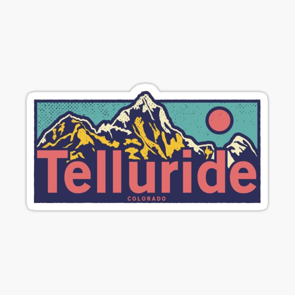 Item preview, Telluride Colorado - Classic Outdoor Mountain Graphic Apparel designed and sold by Si Li.
