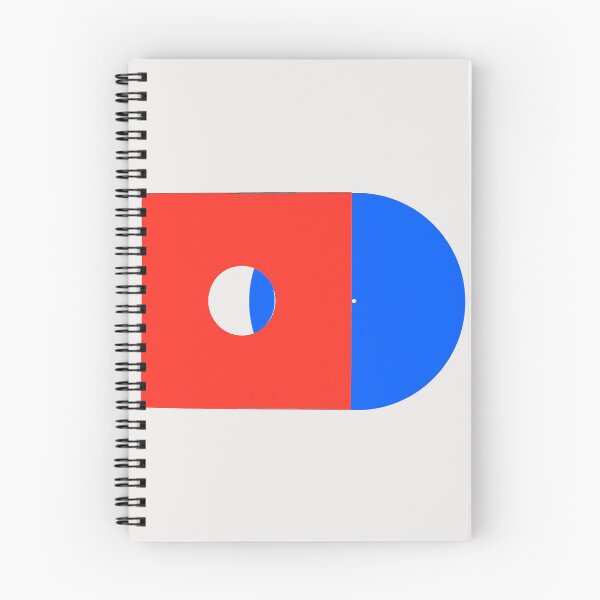 Item preview, Blue Vinyl Red Sleeve (Red Rabbit) designed and sold by RecordRabbit.