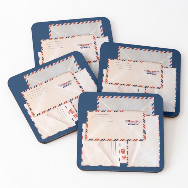 Item preview, Vintage Air Mail designed and sold by collageDP.