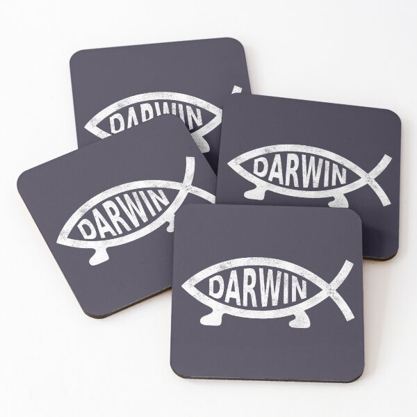 Item preview, Darwin Fish (distressed design) designed and sold by siggyspatsky.