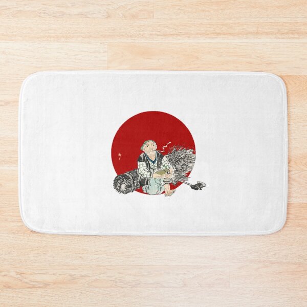 Item preview, Japanese Flag - Smoking farmer with branches designed and sold by weavernap.