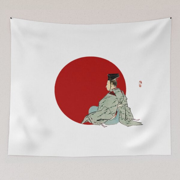 Item preview, Japanese Flag - Ancient japanese emperor  designed and sold by weavernap.