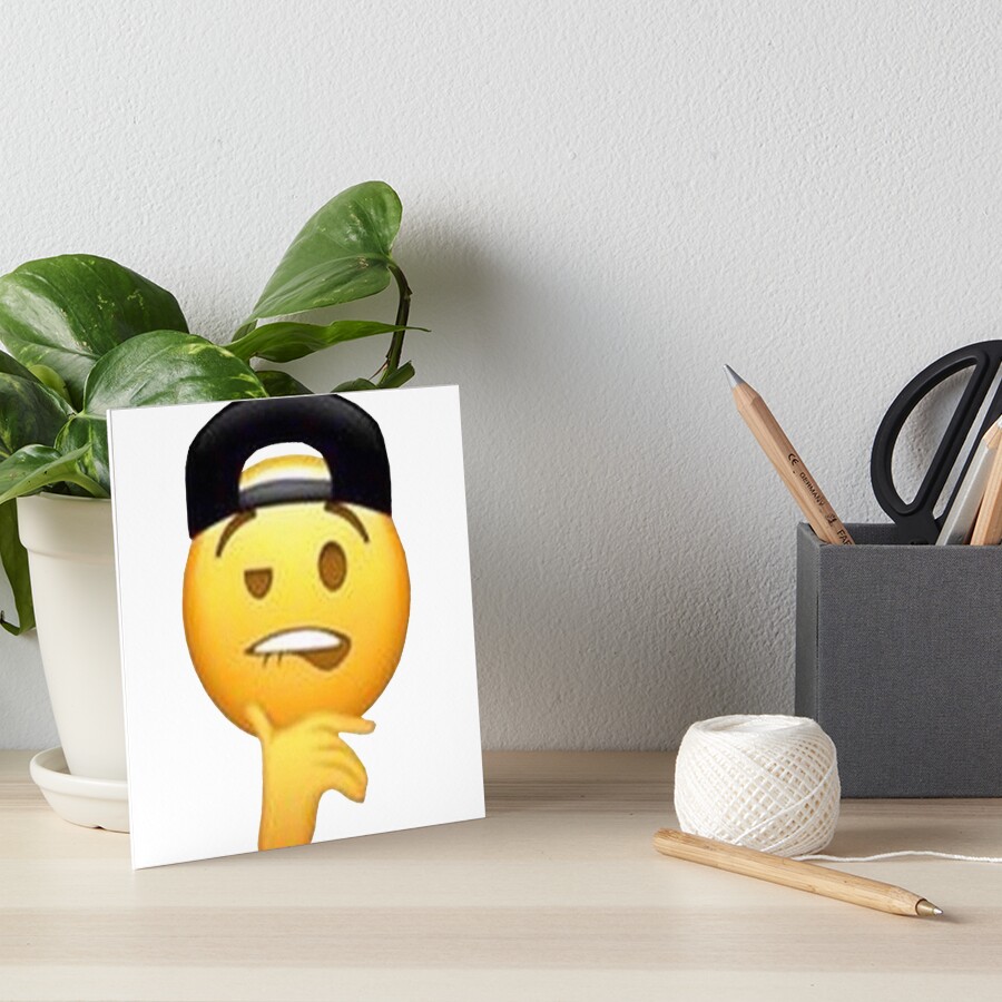 Featured image of post Lip Bite Emoji With Hat