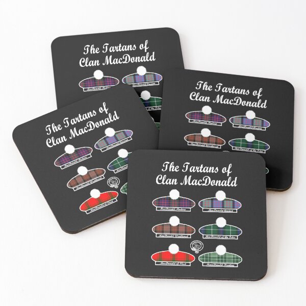 Item preview, Los tartanes del clan MacDonald designed and sold by BagTown Clans.