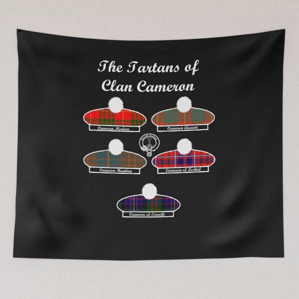 Item preview, The Tartans of Clan Cameron designed and sold by BagTown Clans.