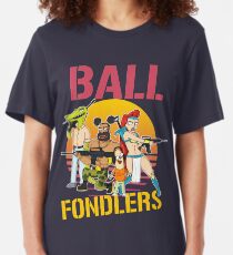 Rick and Morty Ball Fondlers TV Series T-shirt Slim Fit T-Shirt