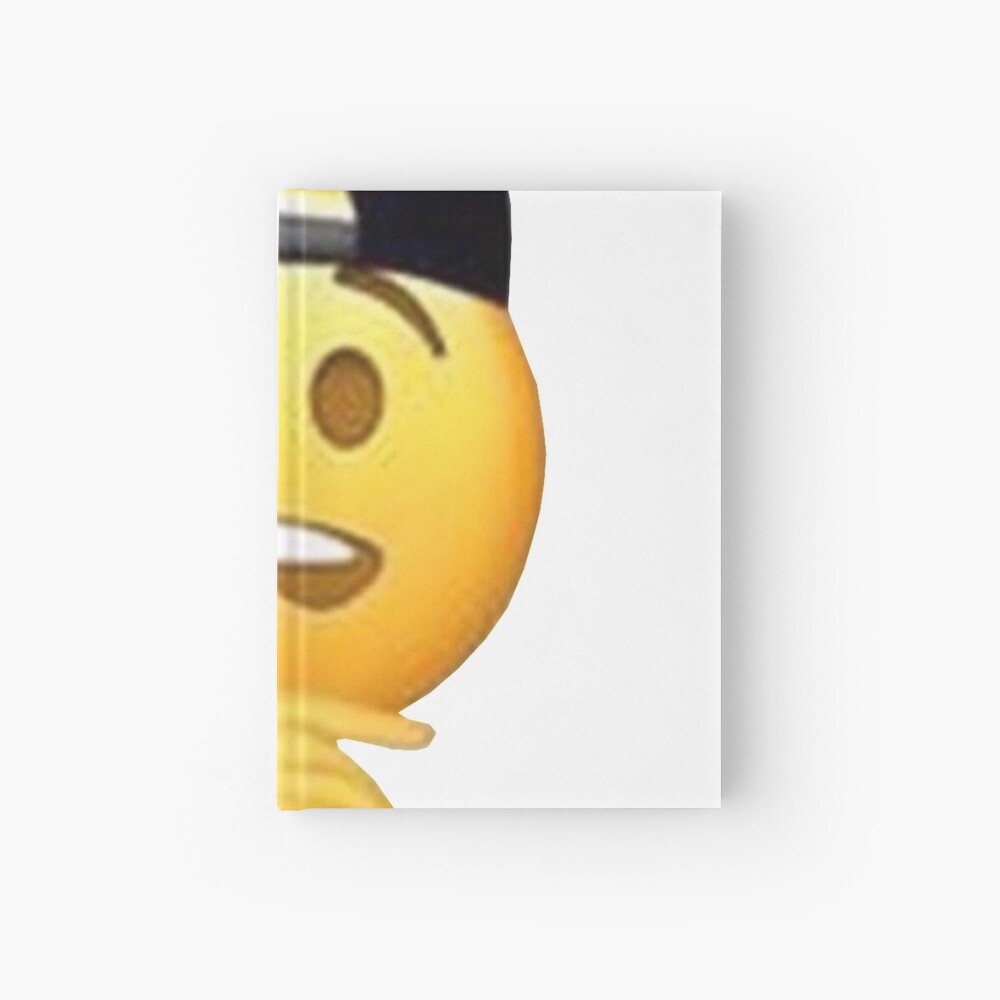 Lip Bite Emoji With Hat Copy And Paste - Pierna Wallpaper