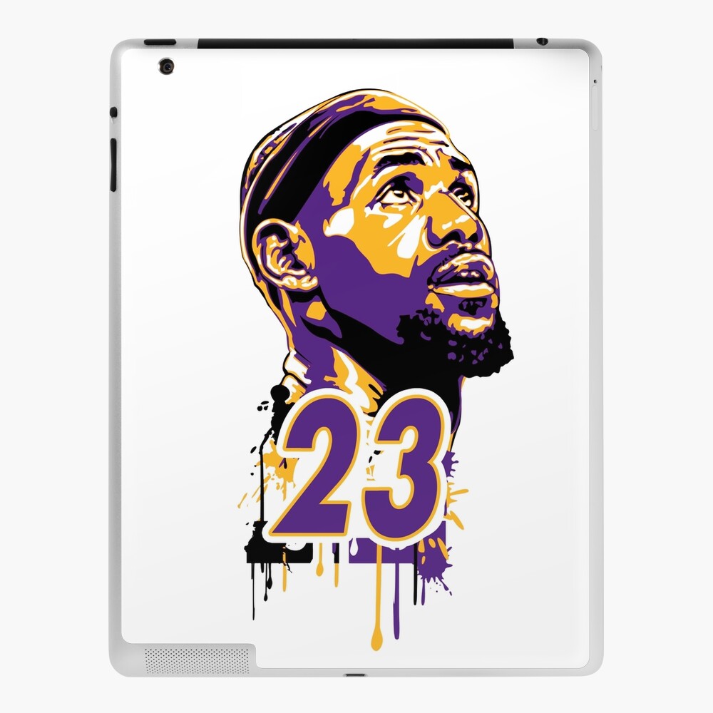 Lebron James Jersey Art Board Print for Sale by WalkDesigns