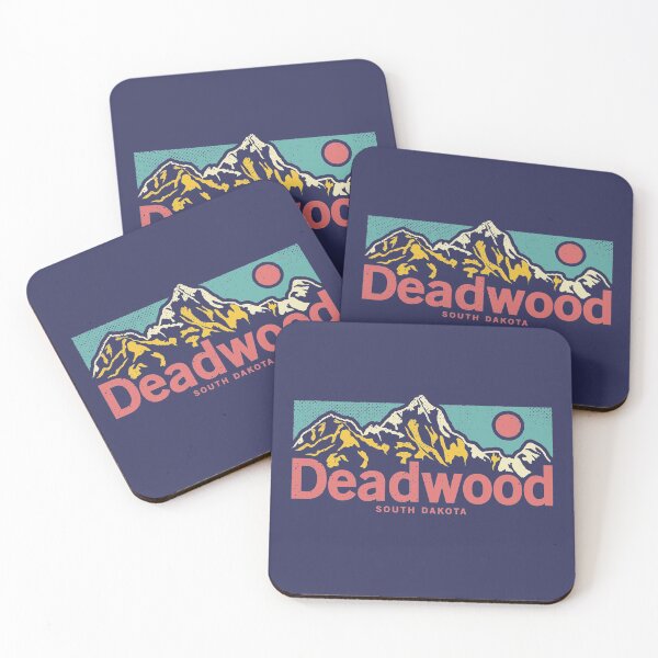 Item preview, Deadwood South Dakota - Classic Outdoor Mountain Graphic Apparel designed and sold by Si Li.