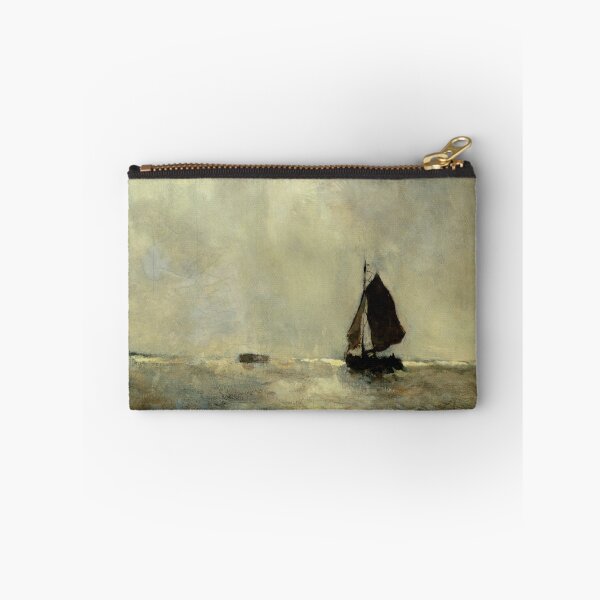 Item preview, Sailing Boat in Choppy Seas-Johan Hendrik Weissenbruch designed and sold by LexBauer.