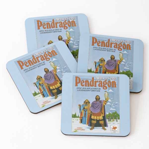 Item preview, Pendragon 3rd Edition Cover by Mike Weaver designed and sold by Chaosium.
