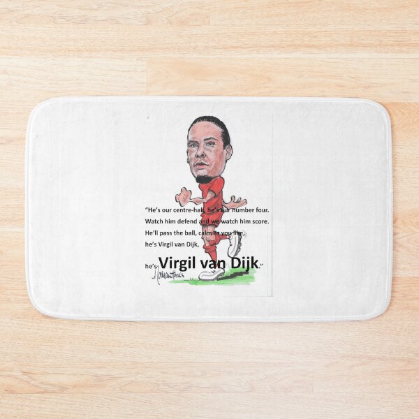 Item preview, LIVERPOOL Virgil van Dijk - Calm as you like! designed and sold by CollectablePics.