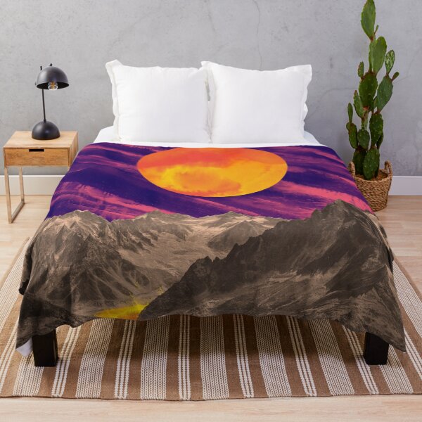 Item preview, Fuchsia Sunsets in the Mountains designed and sold by 38Sunsets.