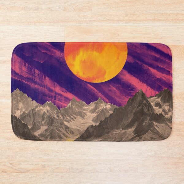 Item preview, Fuchsia Sunsets in the Mountains designed and sold by 38Sunsets.