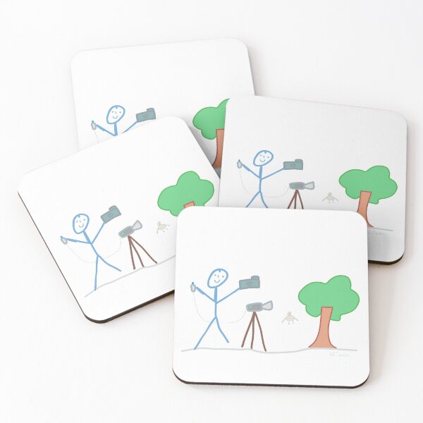 Item preview, Photographer Stick Figure, Job SLR Creative Image Motive designed and sold by KlareLinie.
