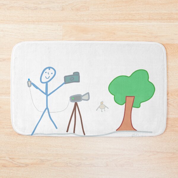 Item preview, Photographer Stick Figure, Job SLR Creative Image Motive designed and sold by KlareLinie.