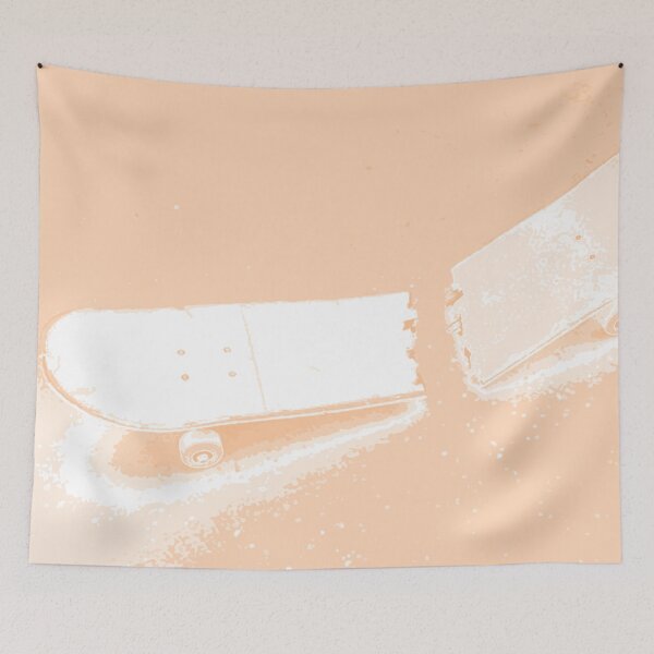 Item preview, Broken Skateboard Deck WHITED designed and sold by CharlieCreator.