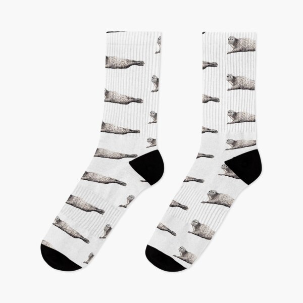 Item preview, Harbour seal designed and sold by chloeyzoard.