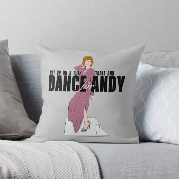 Andy Cohen Hearts Pillow