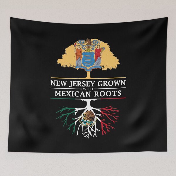 Item preview, New Jersey Grown with Mexican Roots designed and sold by ockshirts.