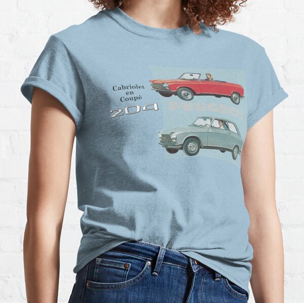PEUGEOT 204 COUPE / CABRIOLET T-shirt classique