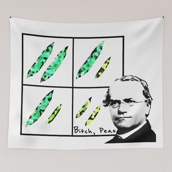 Item preview, Gregor Mendel - Bitch Peas designed and sold by beesbuzz.