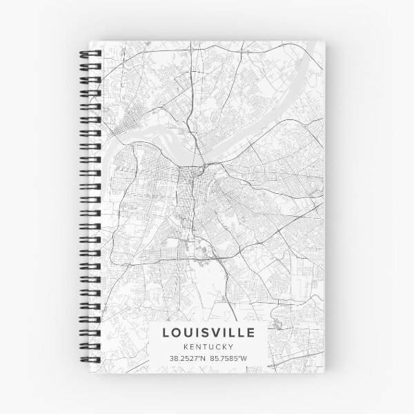 Item preview, Louisville KY Map   designed and sold by Kara515.