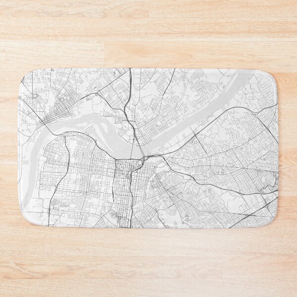 Item preview, Louisville KY Map   designed and sold by Kara515.