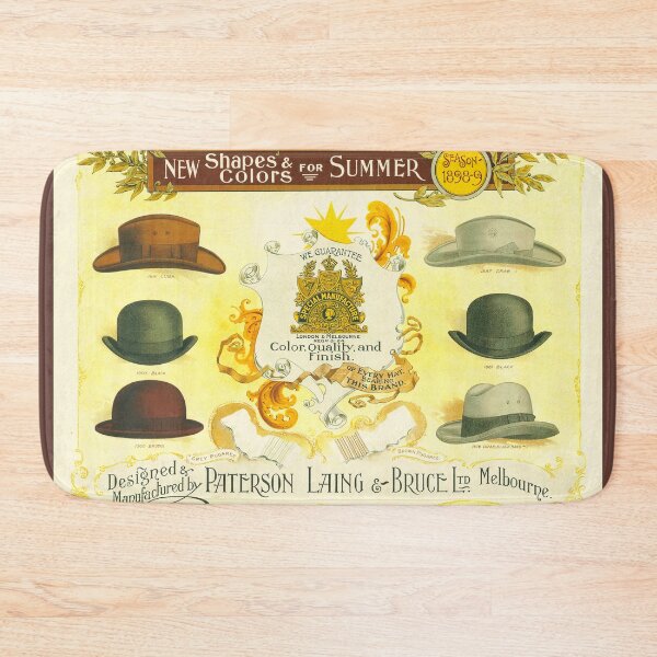 Item preview, Mens Hat Fashion Advertisement Vintage Australian designed and sold by karwilberevivalcollection.