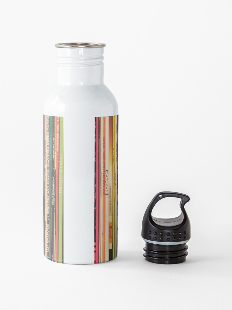 Alternate view of Classic Alternative Rock Records Water Bottle
