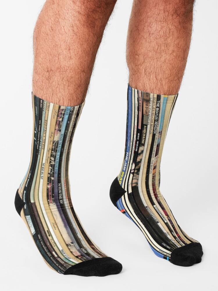 Alternate view of Classic Rock Vinyl Records Socks