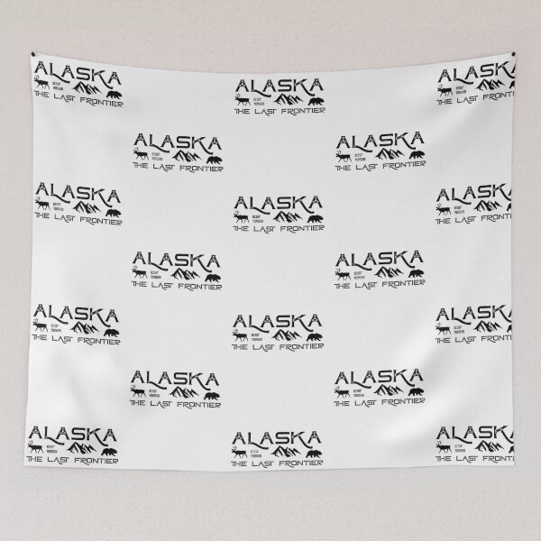 Item preview, Rustic Alaska The Last Frontier Alaskan Outdoors Adventure Novelty designed and sold by ripsydesigns.