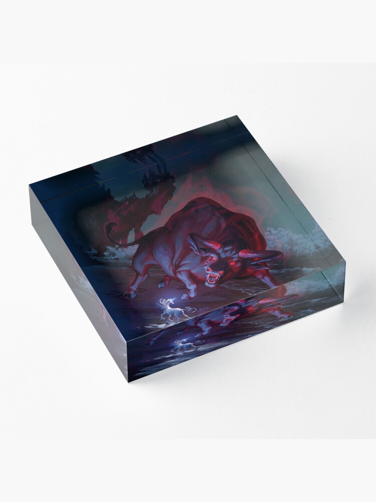 Alternate view of The Last Unicorn Acrylic Block