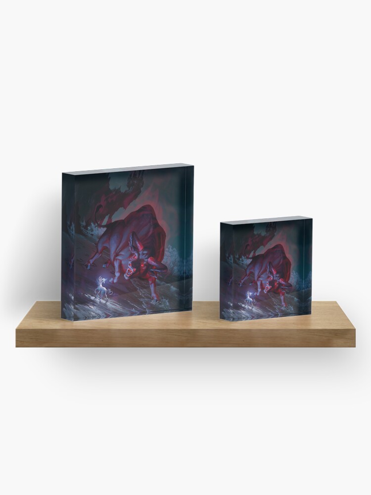 Alternate view of The Last Unicorn Acrylic Block