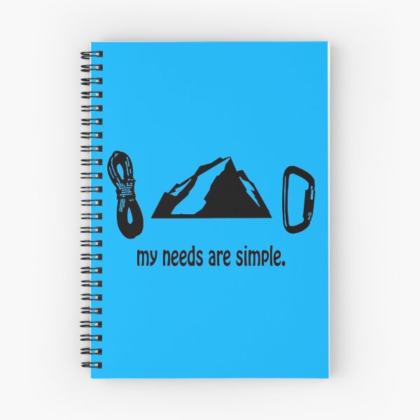 Item preview, Simple needs rock climbing geek funny nerd designed and sold by jekonu.