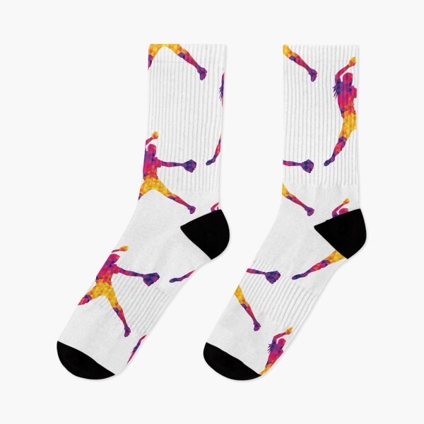 Item preview, Colorful Female Softball pitcher designed and sold by tfortier.