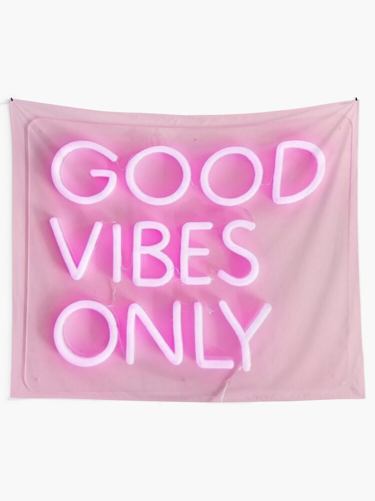 good vibes only tapestry