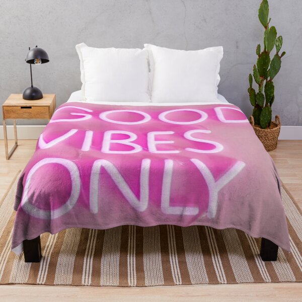 Item preview, good vibes only pink designed and sold by Kate Boone.