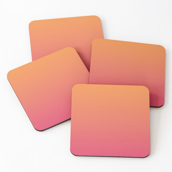 Item preview, Orange Pink Coral Ombre Fade Sunset Gradient designed and sold by SqueakyRicardo.