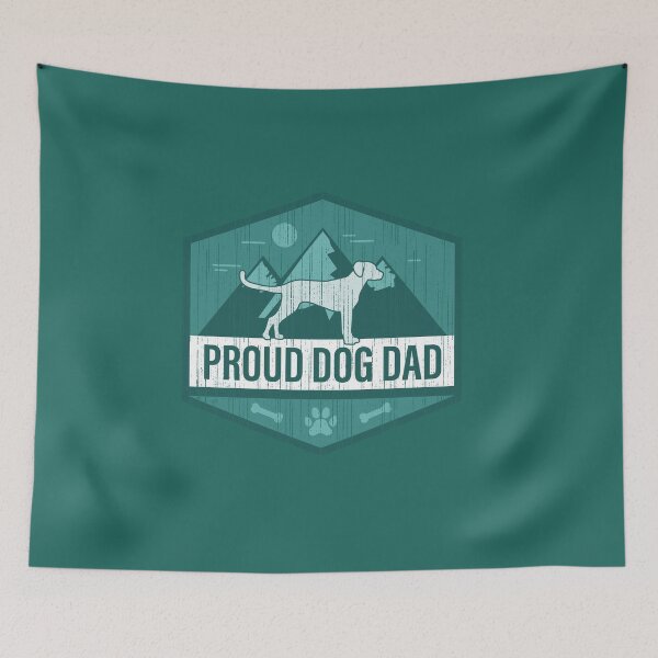 Item preview, Vintage Proud Dog Dad designed and sold by StudioUnrefined.