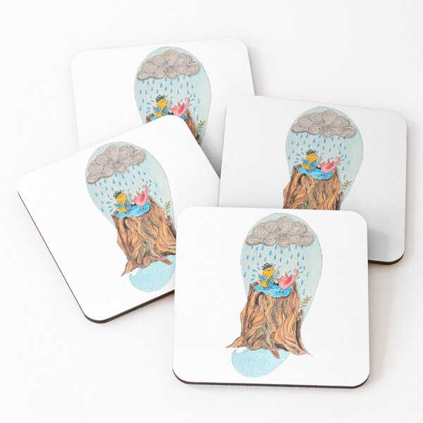 Item preview, Happy Bathing Birds designed and sold by embellish studios.