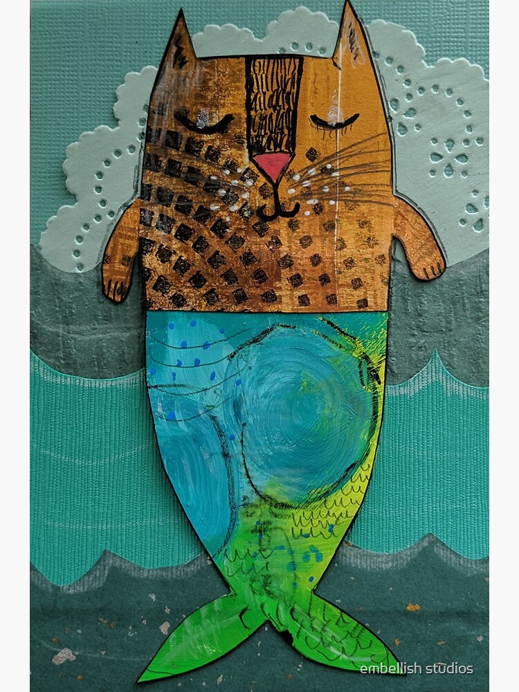 Sleeping Mercat by tammymurdock