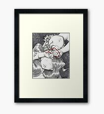 Red String of Fate Framed Print