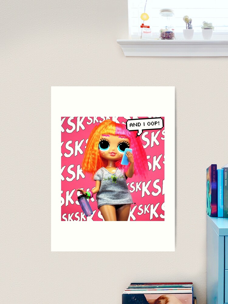 VSCO girl lol omg doll  Poster for Sale by Pancakeboss