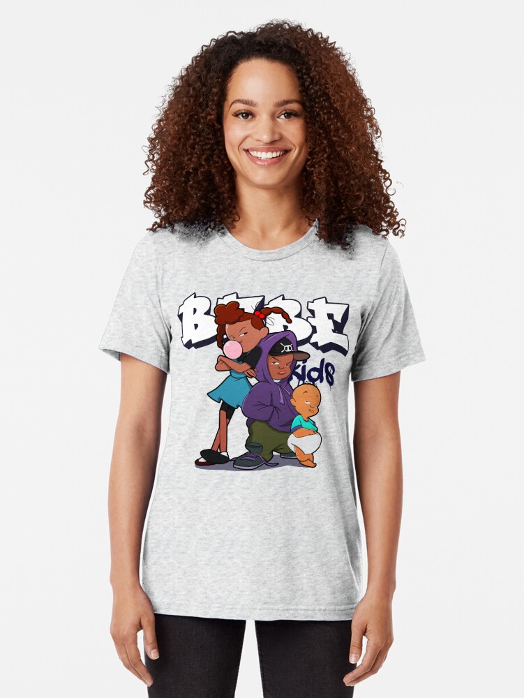 Bebe Kids Black Tri-Blend T-Shirt | Redbubble