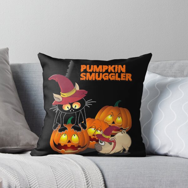 Item preview, Pug Pumpkin smuggler Halloween  designed and sold by citizensamara.