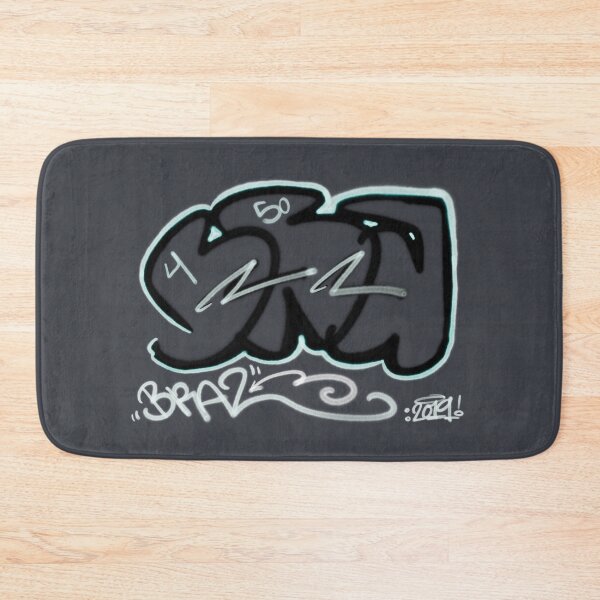 Item preview, Brazz - Graffiti Flop # 2 (black & white blueish) designed and sold by Brazz Official.